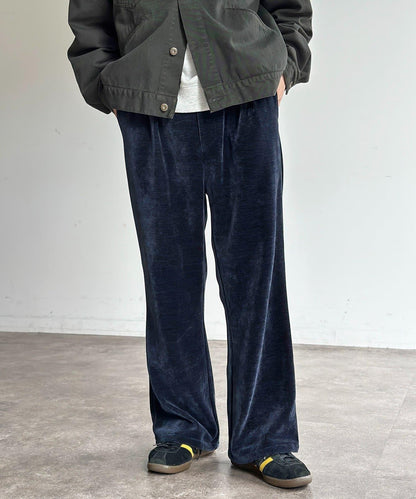 天鵝絨燈芯絨微喇褲