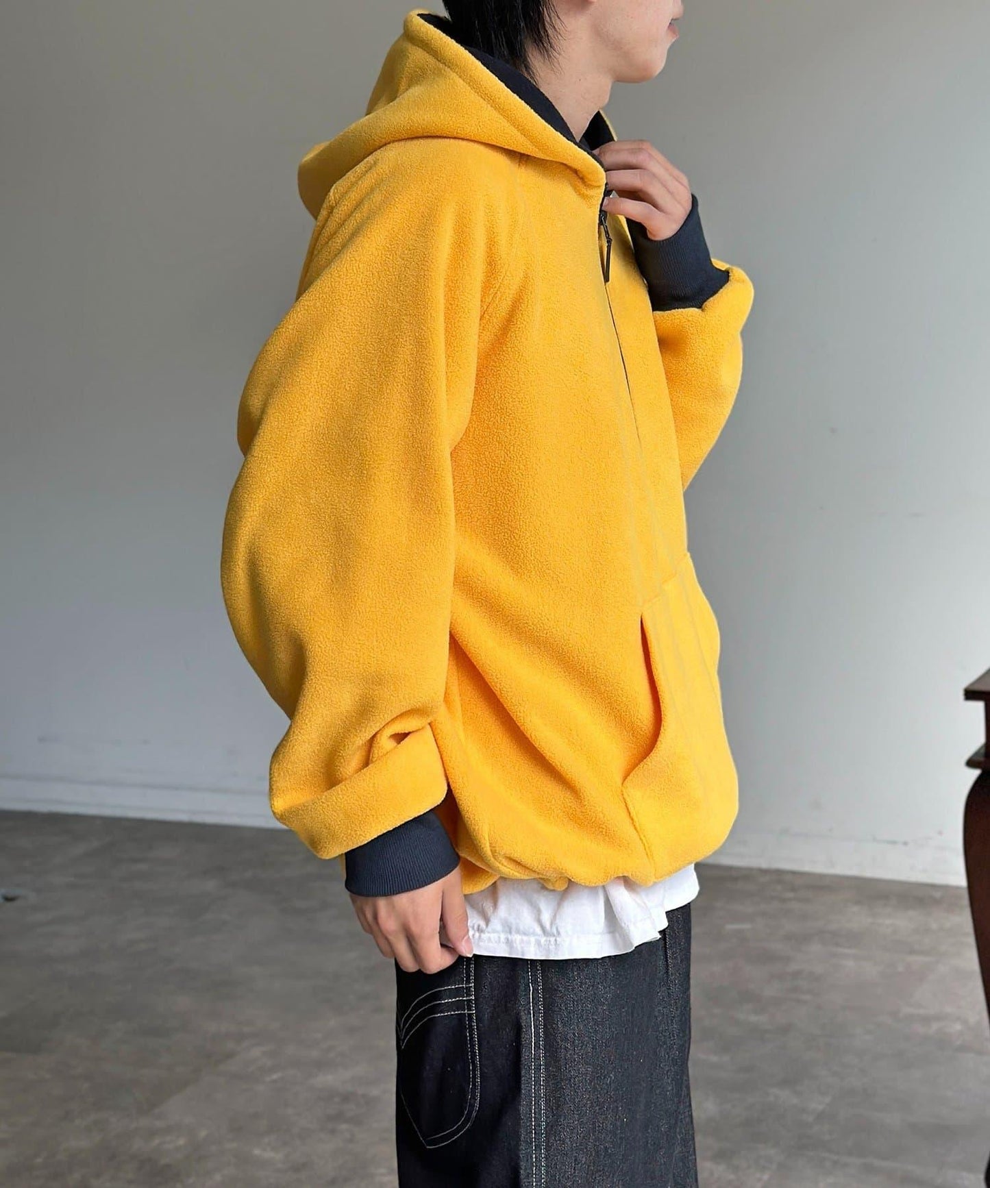 【U.S. POLO ASSN.】抓絨半拉鍊衛衣