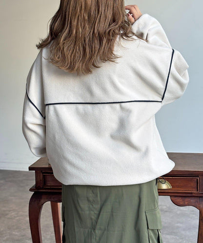 【U.S. POLO ASSN.】抓絨套頭衫