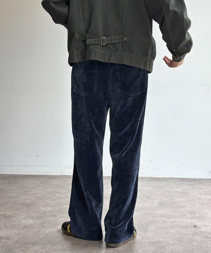 天鵝絨燈芯絨微喇褲