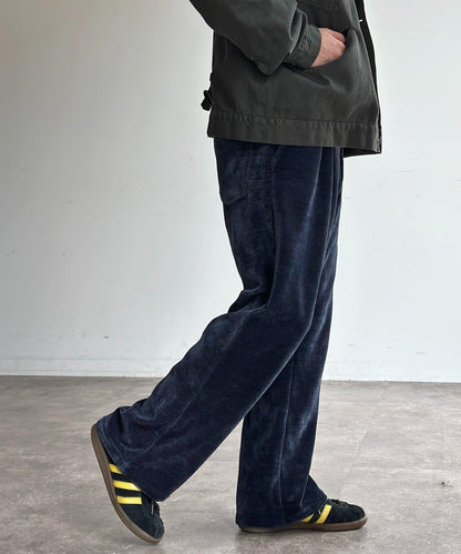 天鵝絨燈芯絨微喇褲