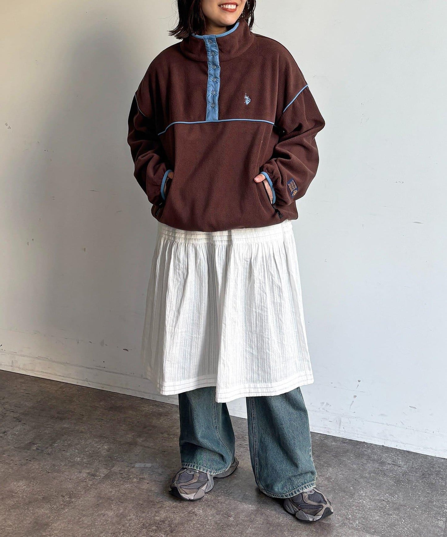 【U.S. POLO ASSN.】抓絨套頭衫