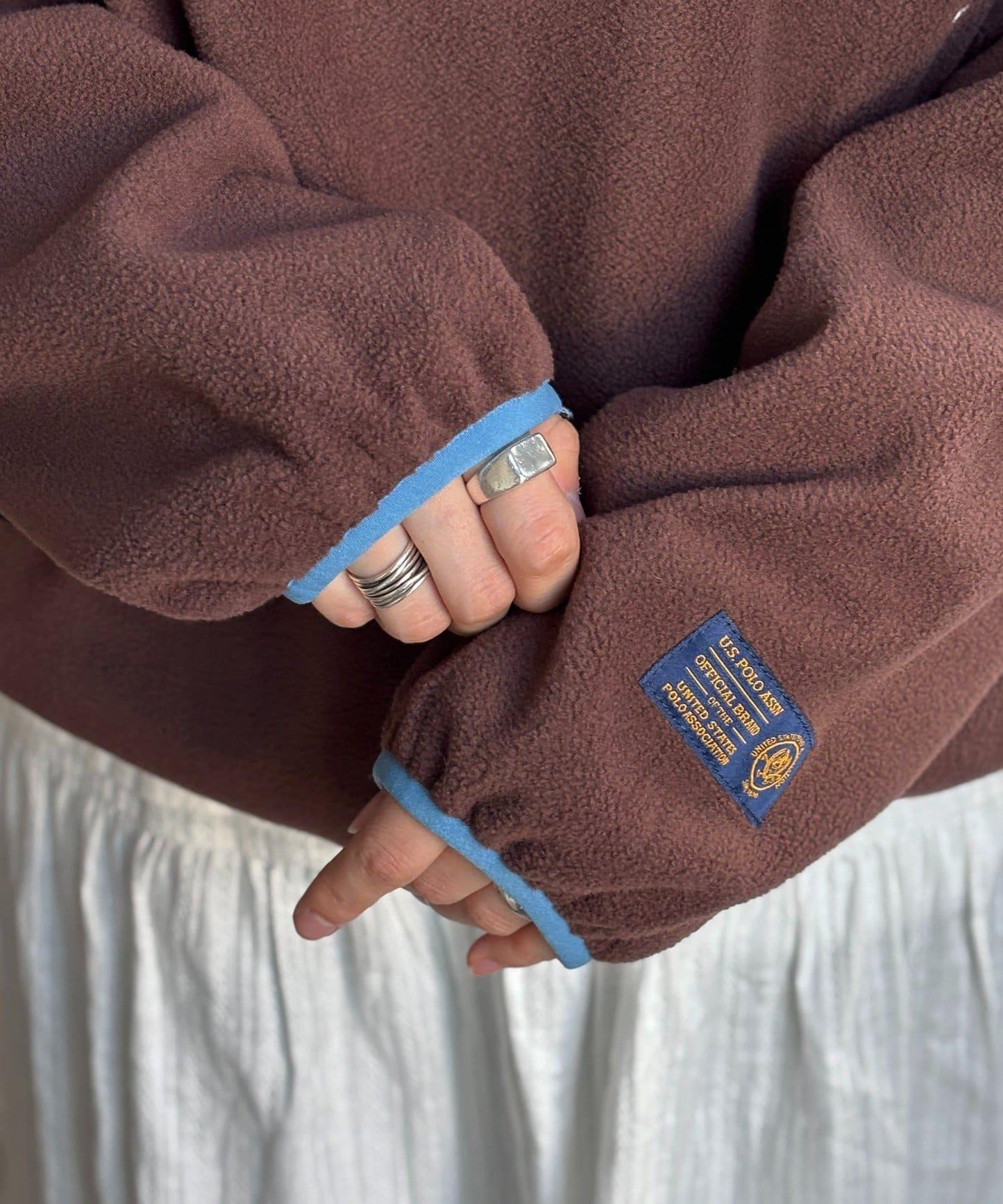 【U.S. POLO ASSN.】抓絨套頭衫