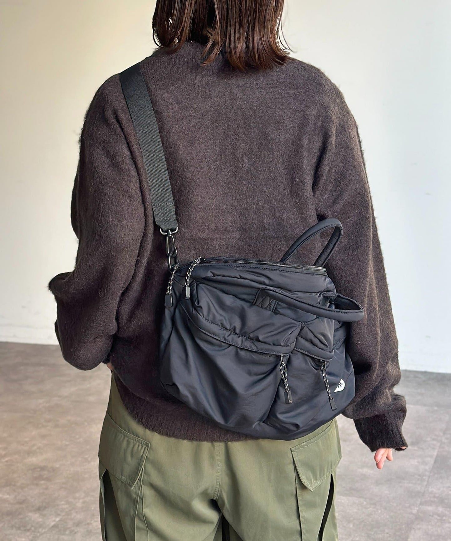 馬海毛混紡長毛針織衫