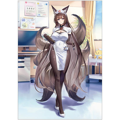 《碧藍航線》_全新繪製角色精美畫板（天城（航母）/護士）A4