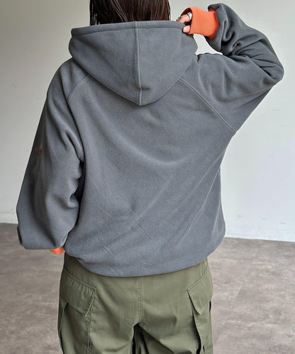 【U.S. POLO ASSN.】抓絨半拉鍊衛衣