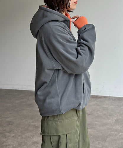 【U.S. POLO ASSN.】抓絨半拉鍊衛衣