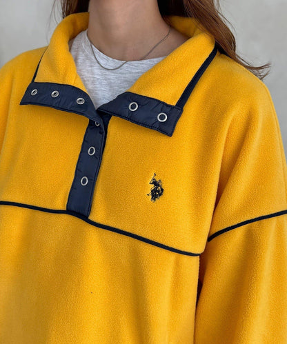 【U.S. POLO ASSN.】抓絨套頭衫