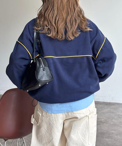 【U.S. POLO ASSN.】抓絨套頭衫