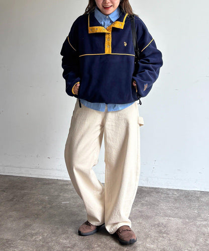 【U.S. POLO ASSN.】抓絨套頭衫
