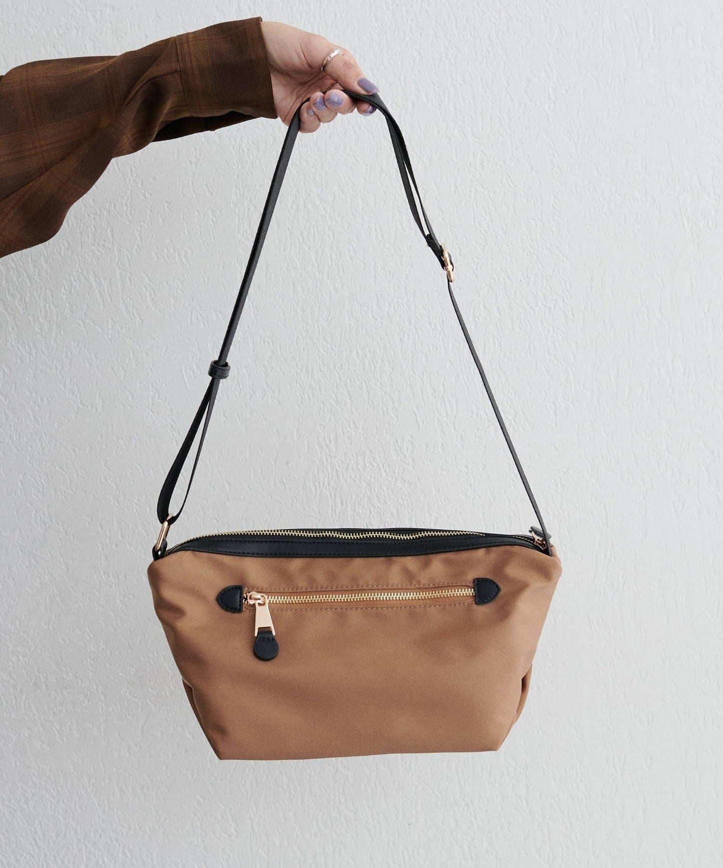 基礎款尼龍單肩包