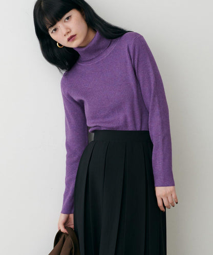 基礎羅紋高領衫