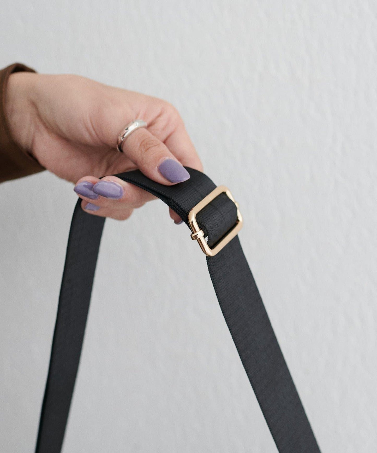 基礎款尼龍單肩包