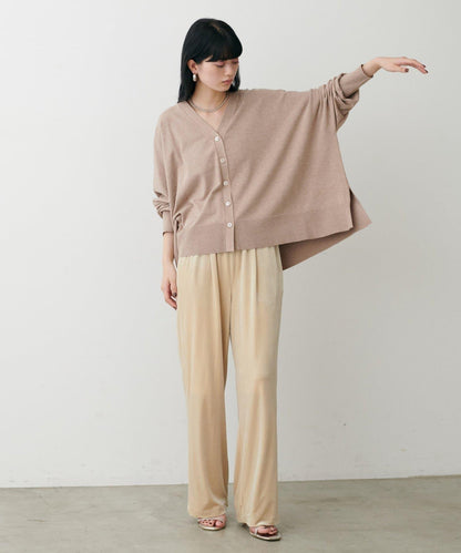 寬鬆蝙蝠袖針織開衫