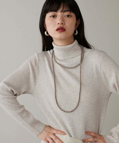 基礎羅紋高領衫