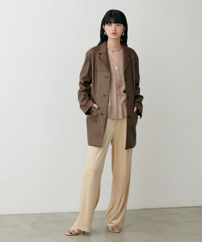 寬鬆蝙蝠袖針織開衫