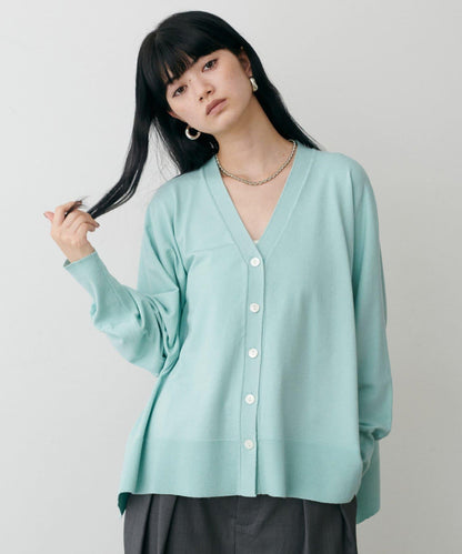 寬鬆蝙蝠袖針織開衫