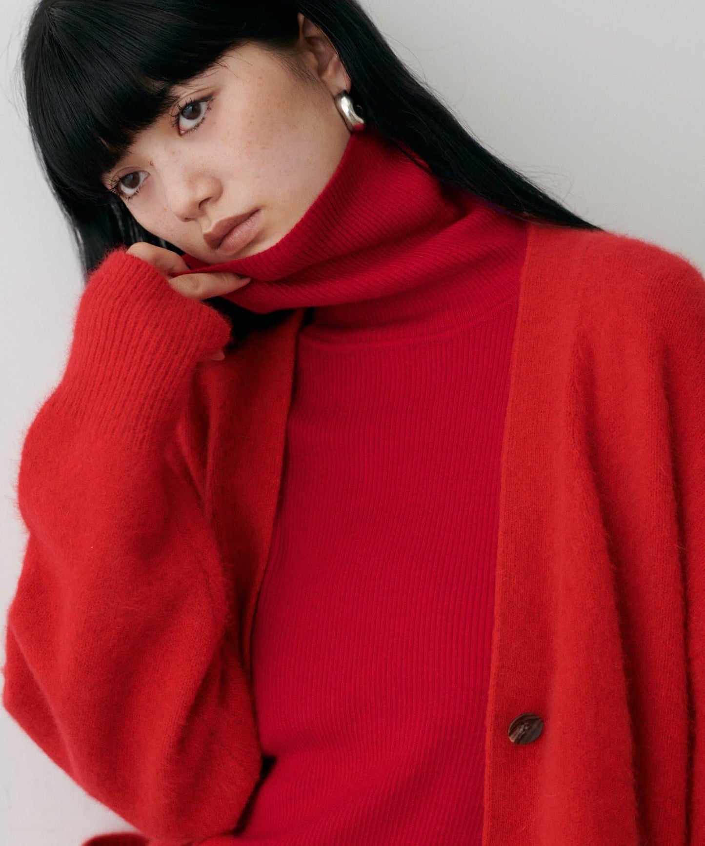 基礎羅紋高領衫