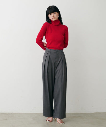 基礎羅紋高領衫