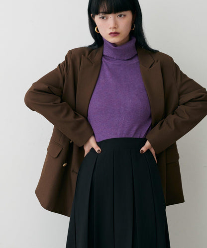 基礎羅紋高領衫