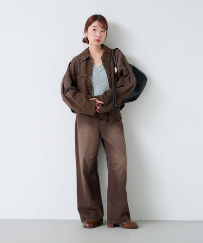 【Kastane】珠飾牛仔夾克