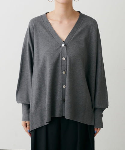 寬鬆蝙蝠袖針織開衫