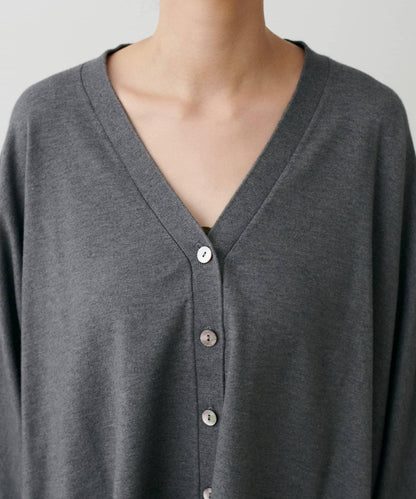 寬鬆蝙蝠袖針織開衫