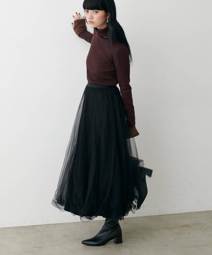 基礎羅紋高領衫