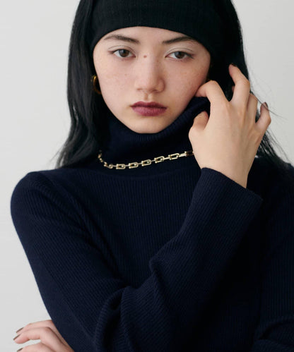 基礎羅紋高領衫