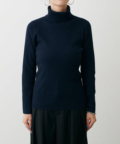 基礎羅紋高領衫