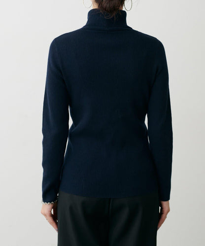 基礎羅紋高領衫