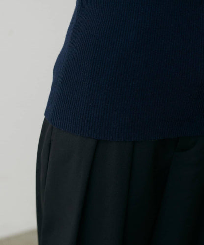 基礎羅紋高領衫