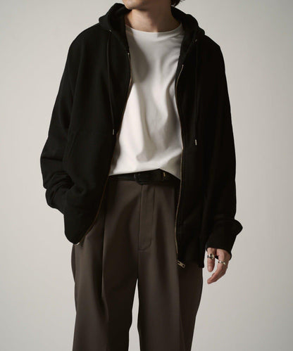 CHEMISE ZIP連帽衛衣