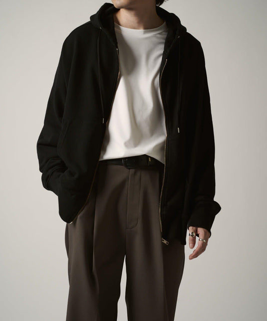 CHEMISE ZIP連帽衛衣