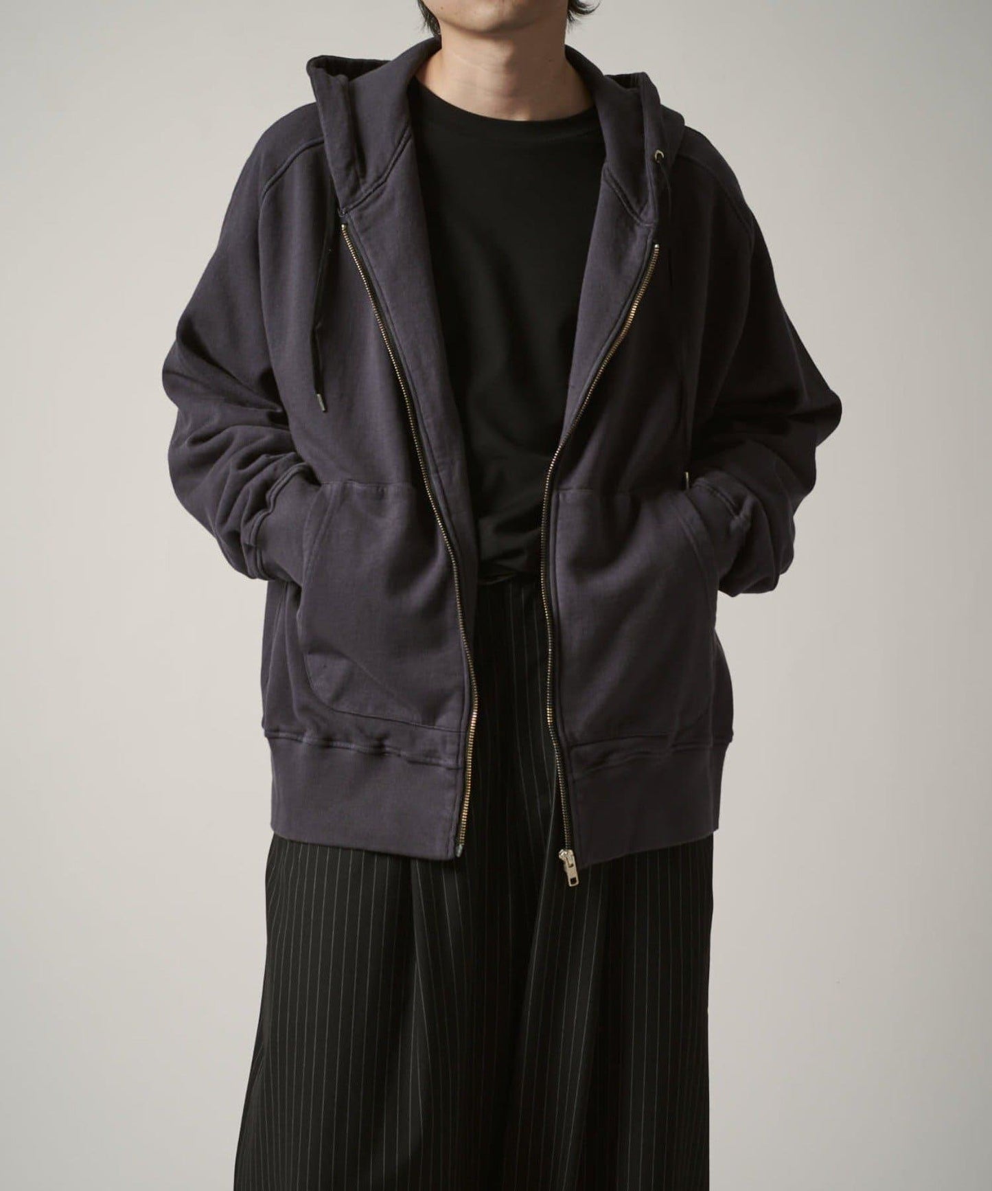 CHEMISE ZIP連帽衛衣