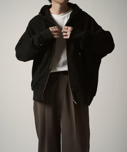 CHEMISE ZIP連帽衛衣