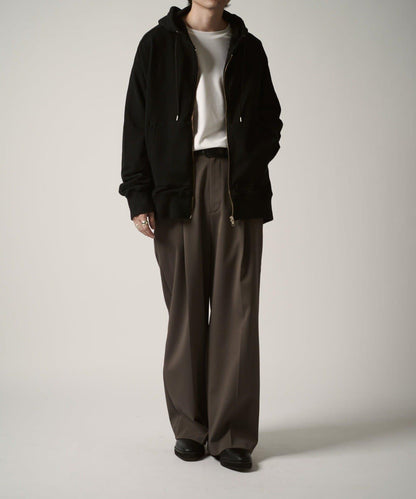 CHEMISE ZIP連帽衛衣