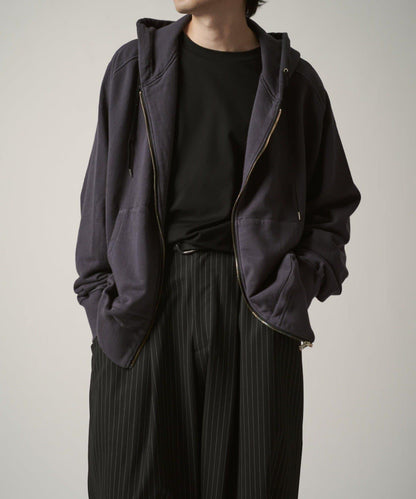 CHEMISE ZIP連帽衛衣