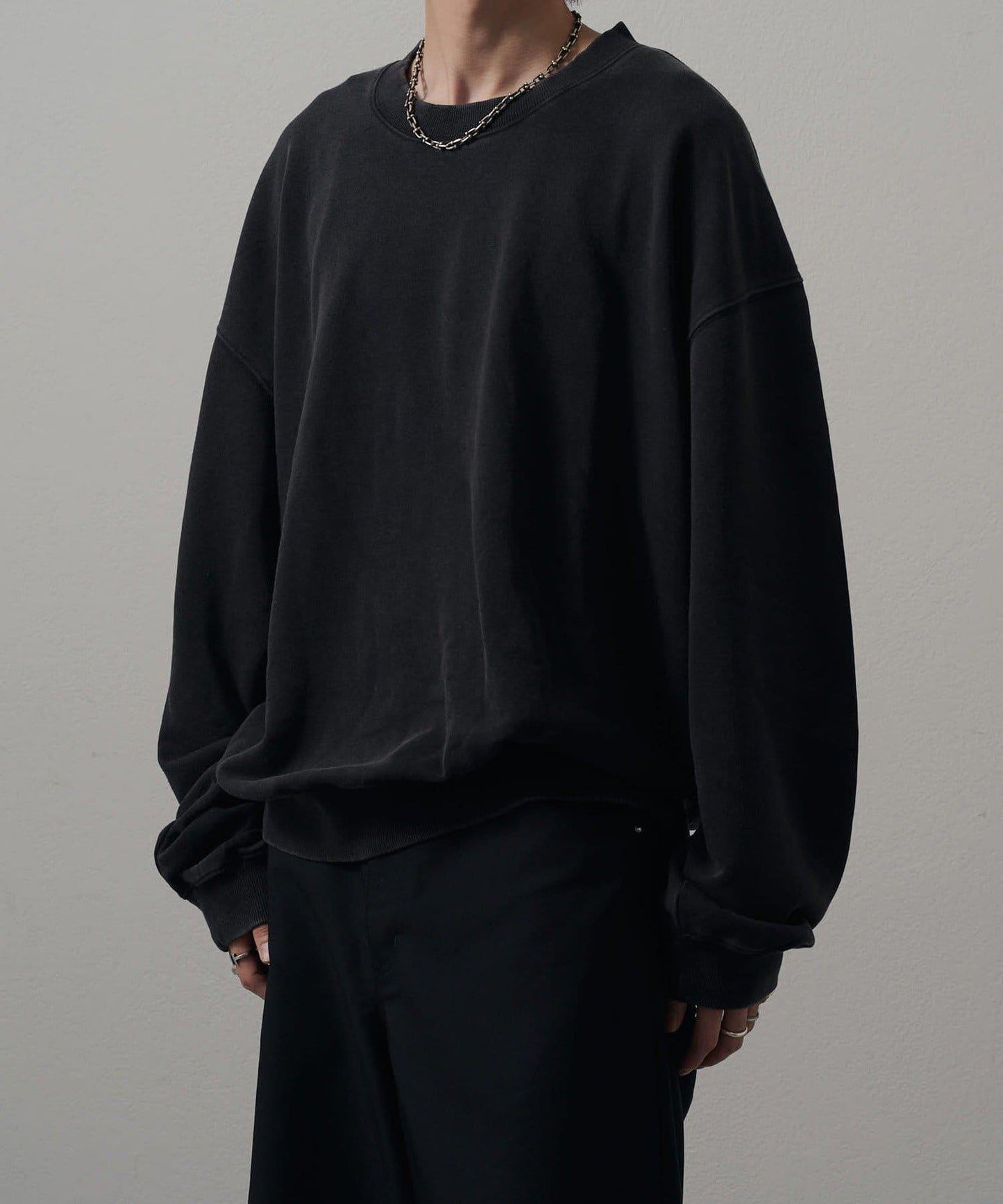 <Lui's ONE>雪花水洗圓領衛衣