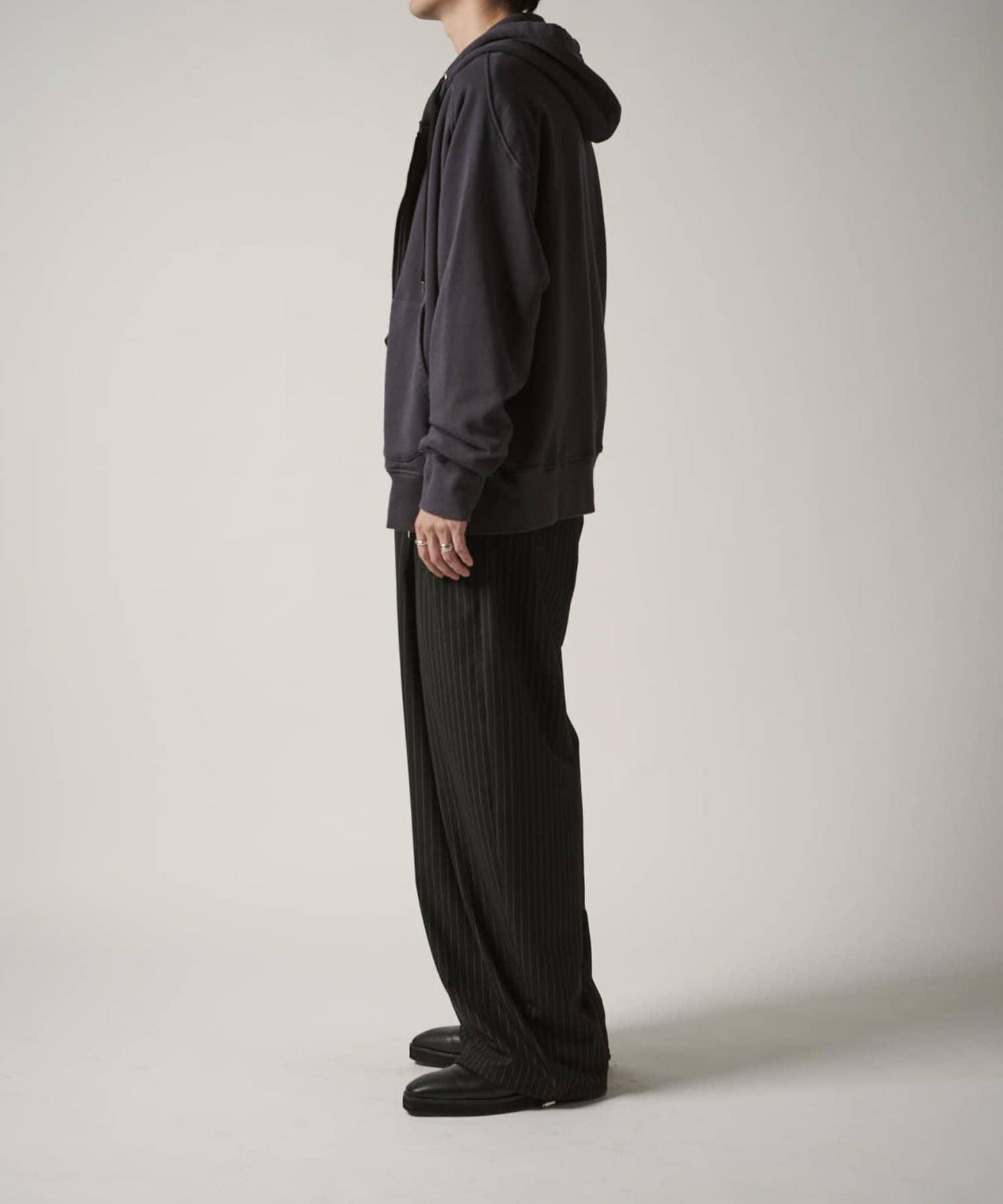 CHEMISE ZIP連帽衛衣