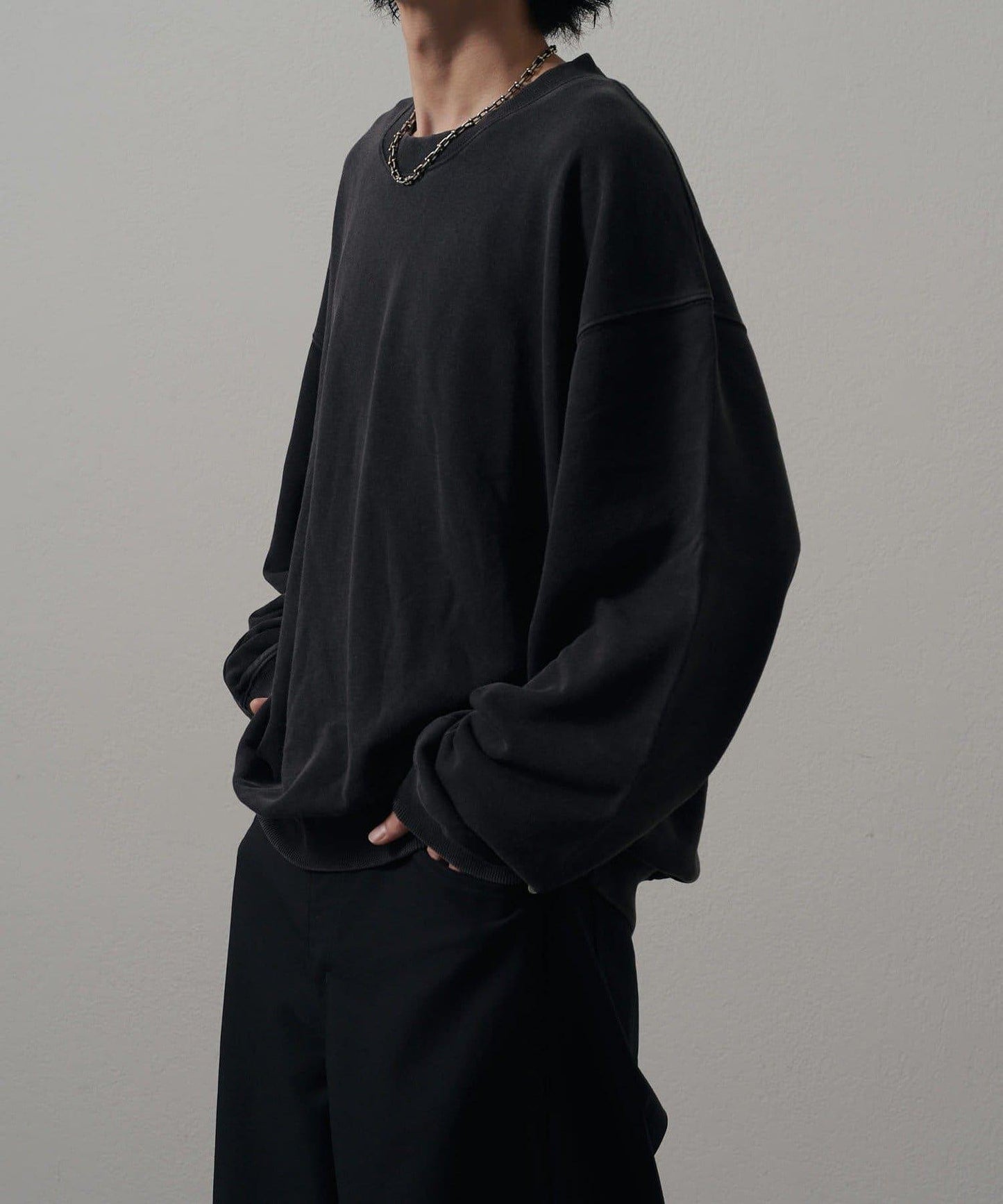 <Lui's ONE>雪花水洗圓領衛衣