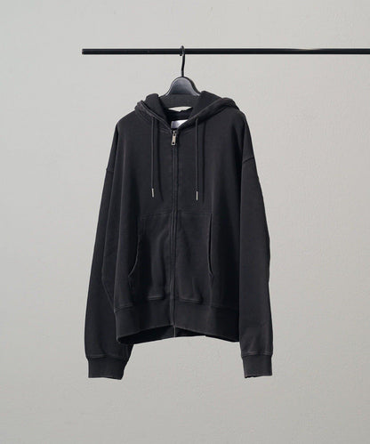 <Lui's ONE>雪花水洗拉鍊衛衣連帽衫