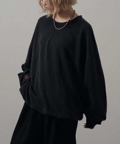 <Lui's ONE>雪花水洗圓領衛衣