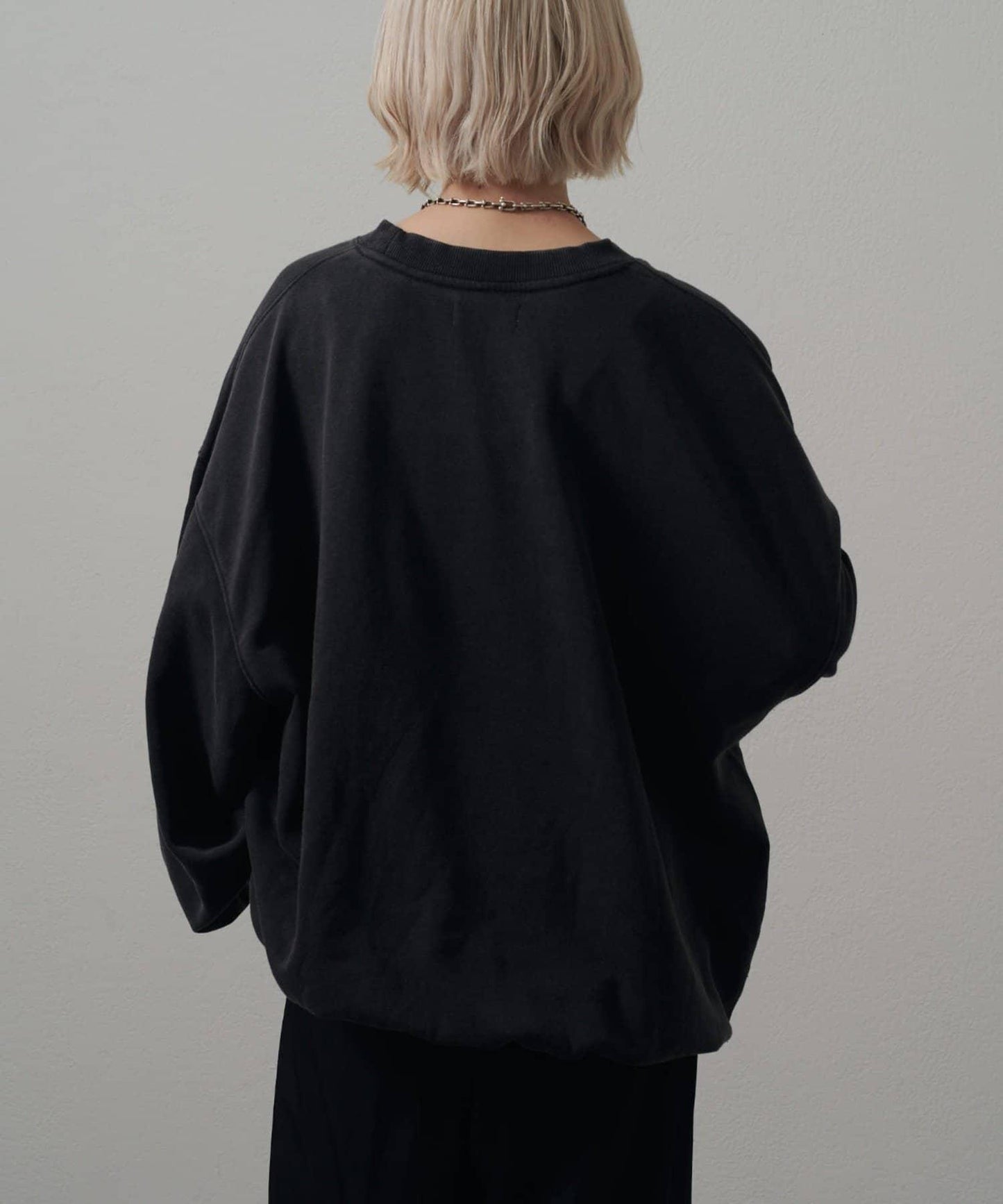 <Lui's ONE>雪花水洗圓領衛衣