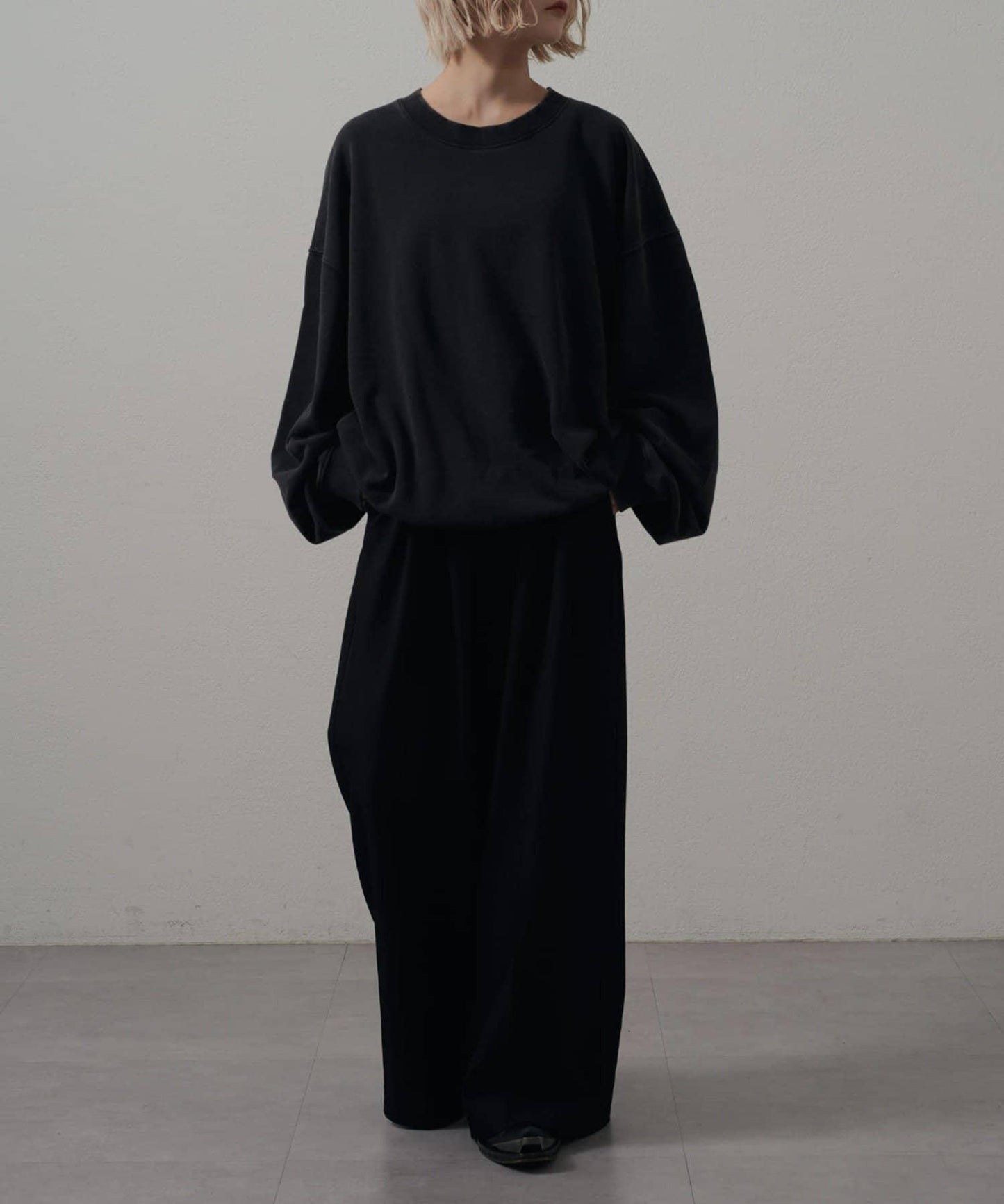 <Lui's ONE>雪花水洗圓領衛衣