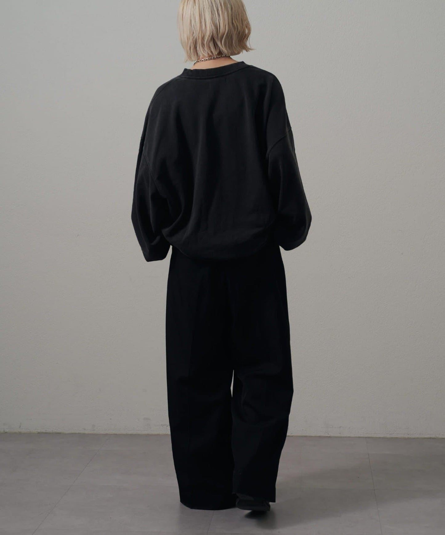 <Lui's ONE>雪花水洗圓領衛衣