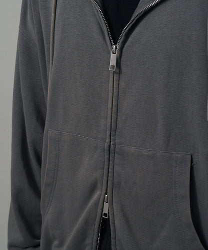 <Lui's ONE>雪花水洗拉鍊衛衣連帽衫