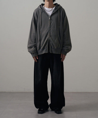 <Lui's ONE>雪花水洗拉鍊衛衣連帽衫