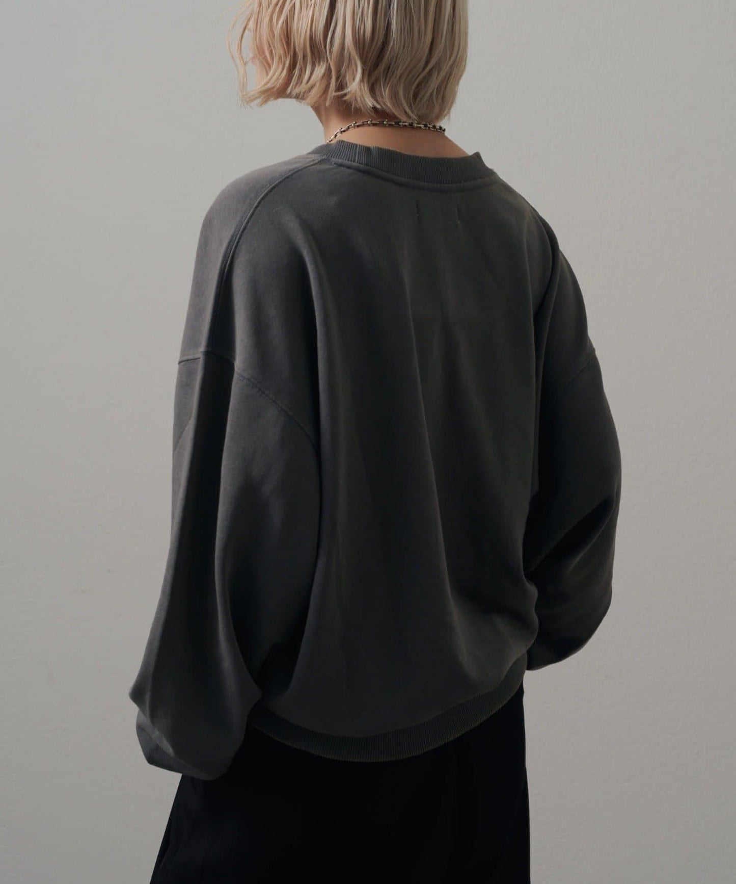 <Lui's ONE>雪花水洗圓領衛衣