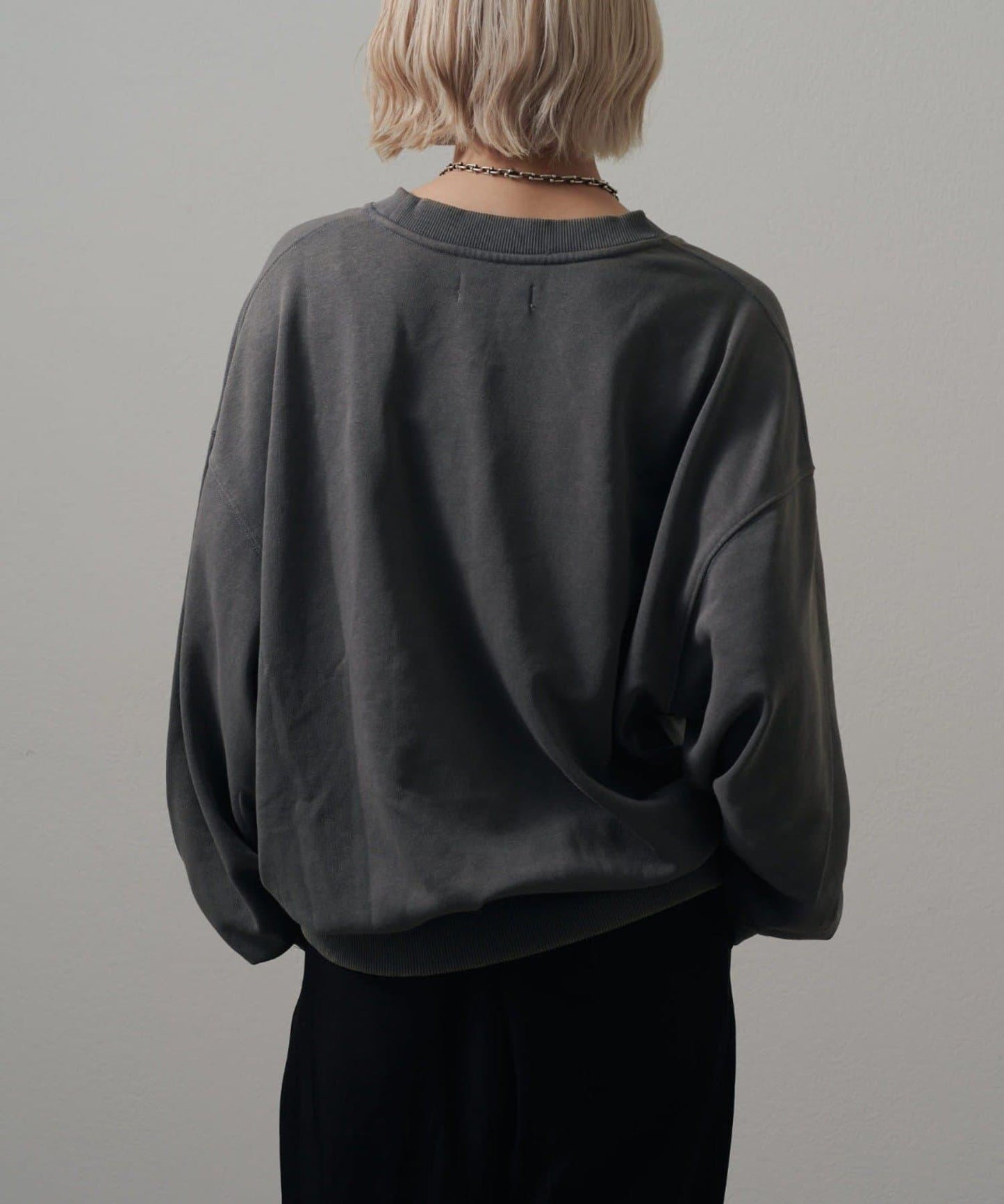 <Lui's ONE>雪花水洗圓領衛衣